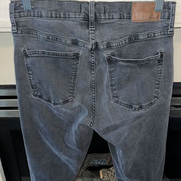Madewell 9" High Rise Skinny Exposed Button Front Jeans Size 28T - Picture 8 of 15